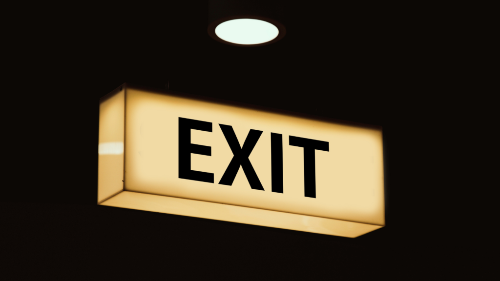 A graceful exit