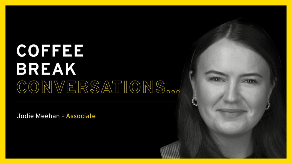 Coffee Break Conversations... with Jodie Meehan