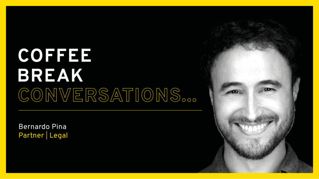 Coffee Break Conversations... with Bernardo Pina