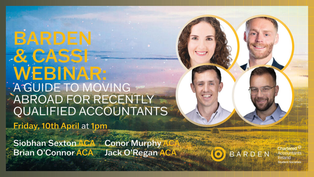 A Guide to Moving Abroad for Recently Qualified Accountants… Webinar
