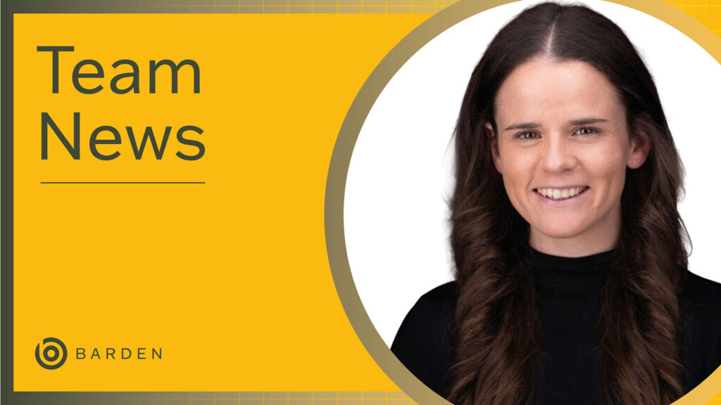 Heather Gordon promoted to Marketing Manager with Barden