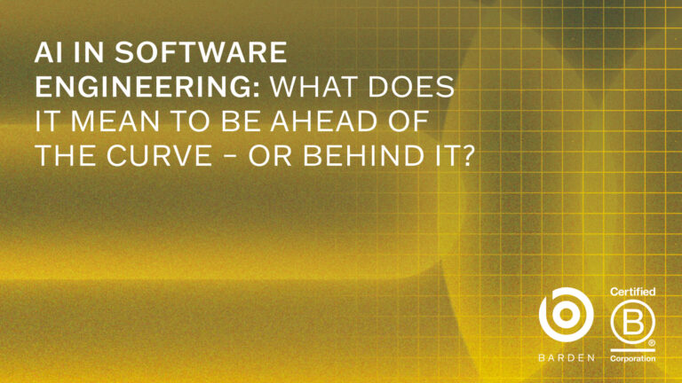 AI in Software Engineering: What Does It Mean to Be Ahead of the Curve or Behind It?